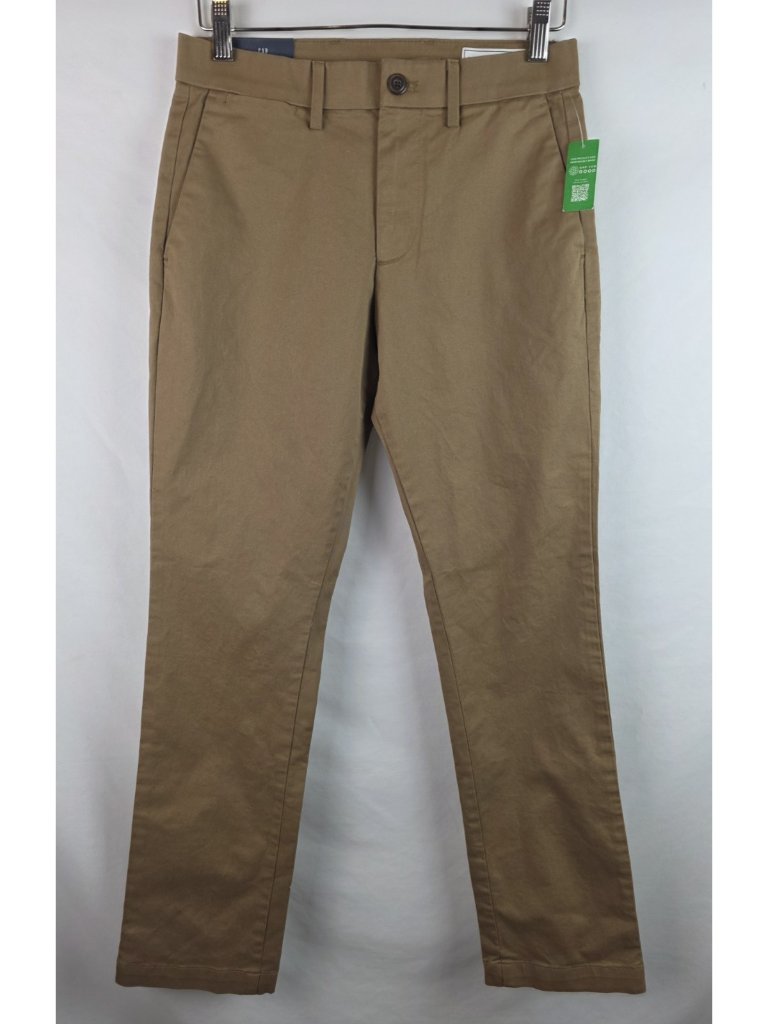 Gap Men's Pants Size 28 X 30 Khaki Chino Straight Leg Casual Trouser Pant